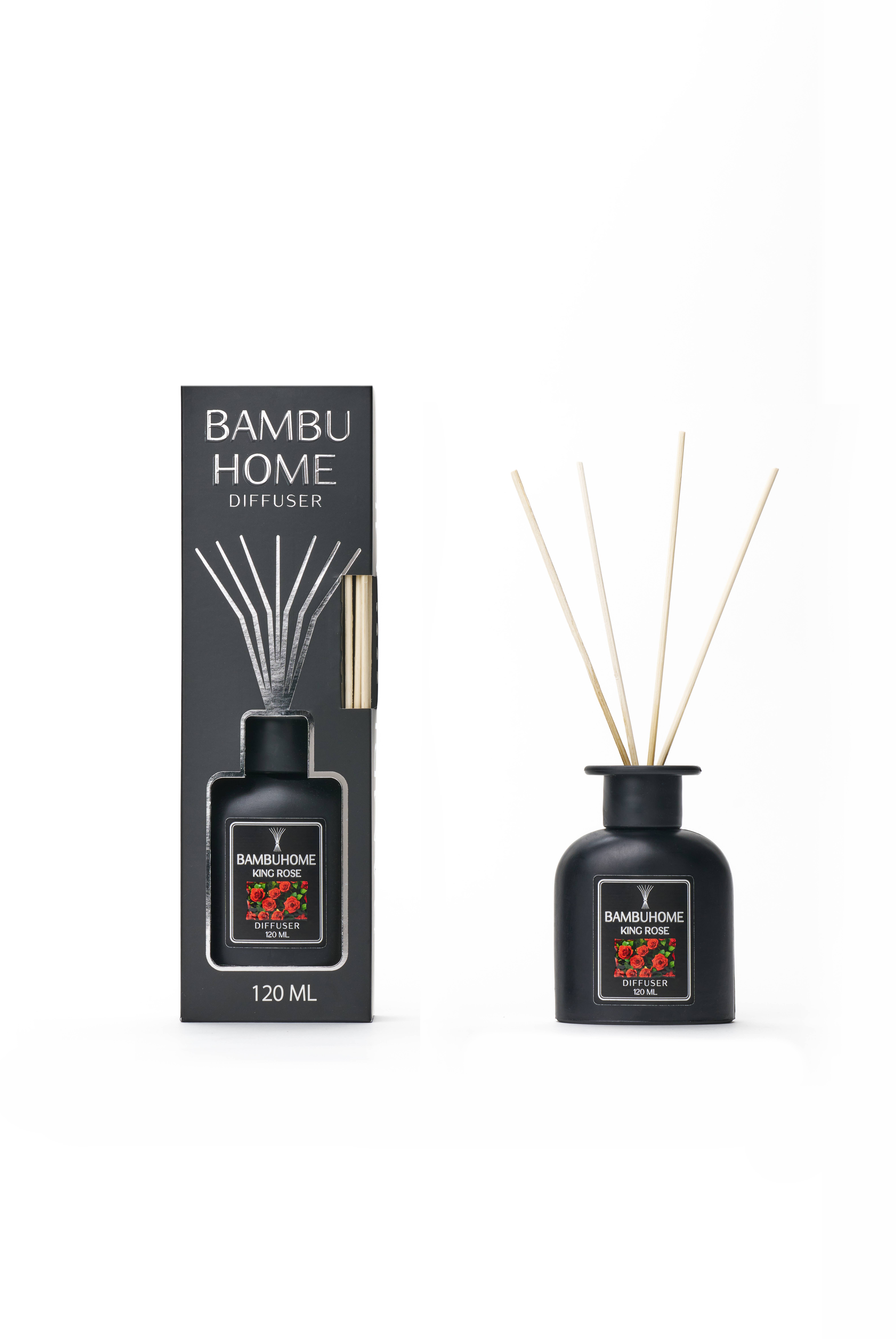 Bambuhome Özel Seri Çubuklu Oda Kokusu 120 ml - Granium