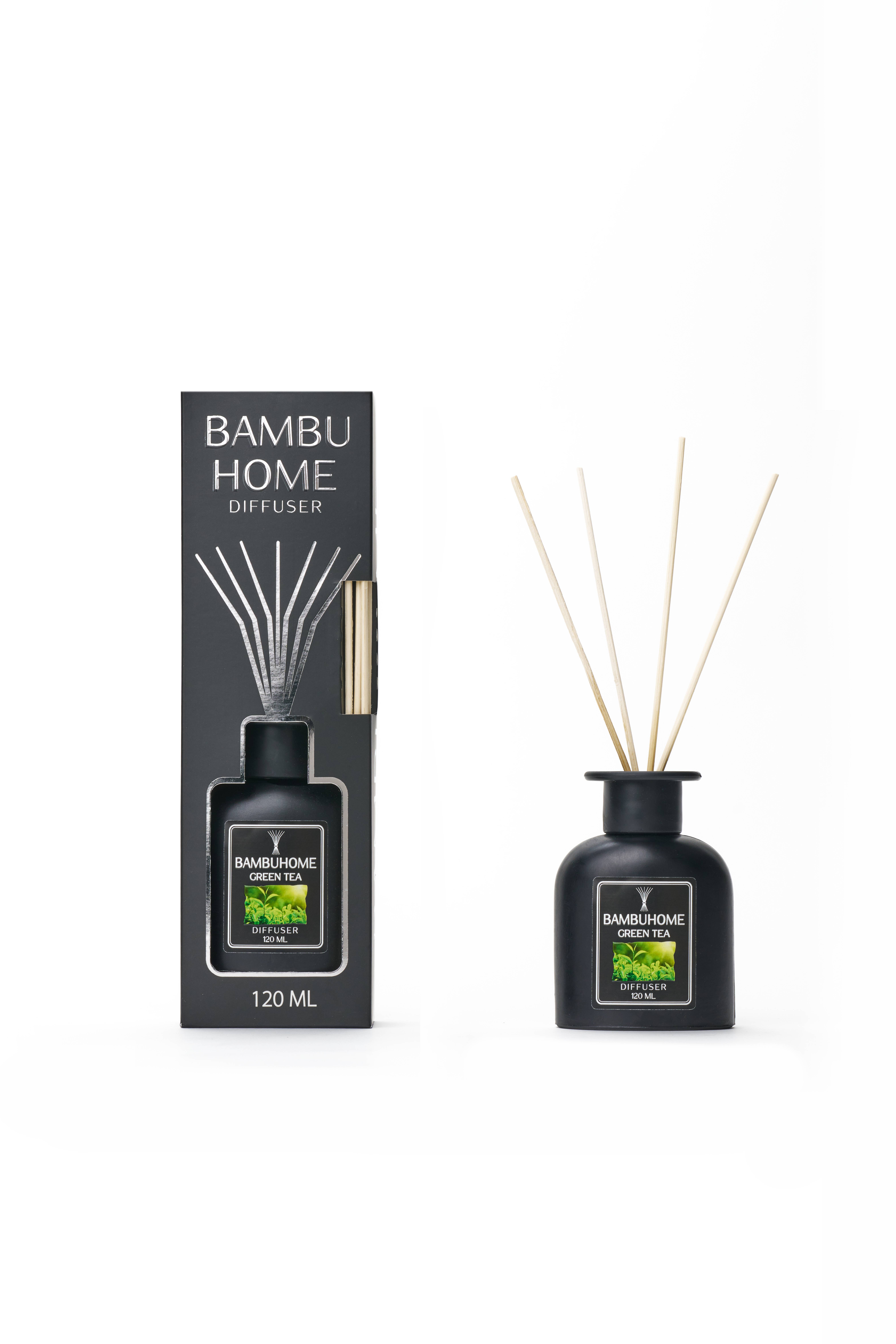 Bambuhome Özel Seri Çubuklu Oda Kokusu 120 ml - Green Tea